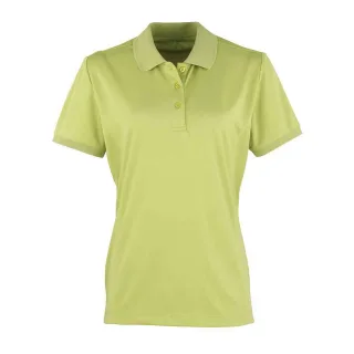Premier - "Coolchecker" Poloshirt für Damen (Limone)
