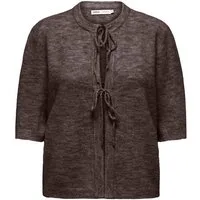 ONLY Strickjacke ONLSIMONI 2/4 BOW CARDIGAN KNT NOOS