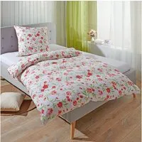 TRAUMSCHLAF Bettwäsche Nürnberg pink, Mikrofaser, 3 teilig