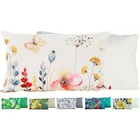 JACK Dekokissen Outdoor Lounge Kissen 30x50cm Motiv inkl. Füllung, mit Lotus-Effekt, Robust, Strapazierfähig, für Innen & Außen geeignet