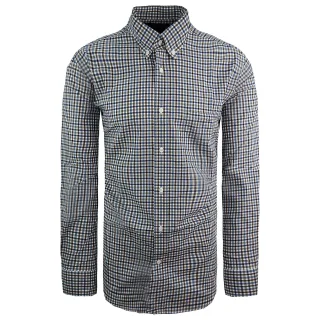 Eden Park Regular Herren-Twillhemd in Blau