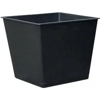 Dehner Blumentopf Universal Kunststoff-Einsatz eckig, schwarz