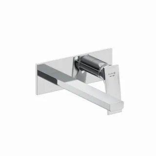 Kludi DECUS 2-Loch-Wandarmatur 542450575 240 mm, Feinbau-Set, chrom