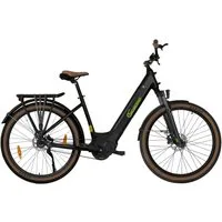 SachsenRAD E-Bike Cityrad C5R, 1 Gang Shimano keine Schaltwerk, ohne Schaltung, Mittelmotor, 470 Wh, TFT Farb-LCD-Display, Fahrmodus Pedelec,  LED-Frontlicht, Alarmanlage