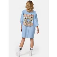 Worldclassca Oversize-Shirt Worldclassca Oversized T-Shirt T-Shirt-Kleid Shirt Print TEE Oberteil