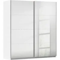 rauch Schwebetürenschrank Kleiderschrank Schrank KinderzimmerSUBITO Garderobe Vollspiegel Breiten 136 & 181 Höhe 197 cm - MADE IN GERMANY