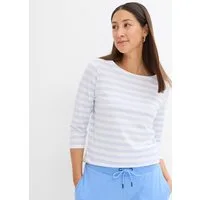 bonprix T-Shirt (1-tlg) bequeme Passform, 3/4-Ärmel, für Frühling und Sommer