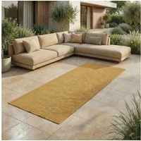 Jimri Outdoorteppich Key West, Läufer, Outdoor Teppich Balkonteppich Terassenteppich
