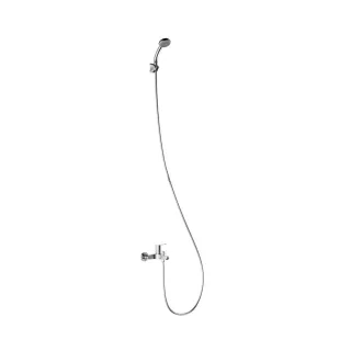 Tres Einhebel Wannenmischer Anti Kalk Handbrause Verstellbarer Brausehalter , 21517010 21517010
