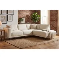 Home affaire Ecksofa Sveeva, L-Form, B.240 cm, schwarze Metallfüße, langlebiger Webstoff, mit Wellenunterfederung, viele Farben