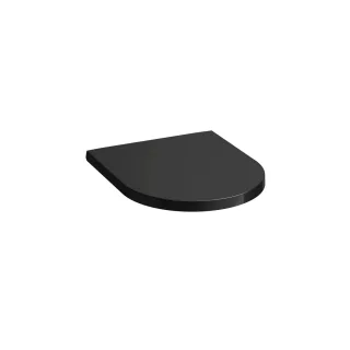 LAUFEN WC- Sitz Kartell abnehmbar, schwarz glänzend, H8913330200001 H8913330200001