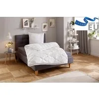 OTTO home Microfaserbettdecke Mondschein, Bettdecke 135x200 cm, 155x220 cm, 200x200 cm, Füllung: Polyester, Bezug: Polyester oder antibakteriellen Microfaser, Bettdecken, Sommer, Winter, allergiker geeignet (Hausstauballergiker)