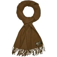 BRUBAKER Schal Cashmirillo Kuschelschal 30/40 x 180 cm Lang Leicht Warm Kuschelig, (Uni-Farben, 1-St. Herbst und Winterschal), Stola Tuch Schal mit Fransen für Damen und Herren