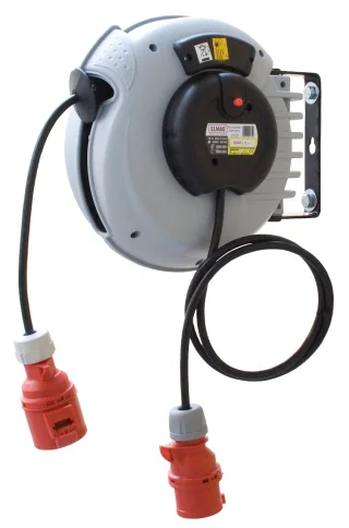 ELMAG Automatischer Kabelaufroller, Serie ROLL ELECTRIC, 400 Volt - 42175