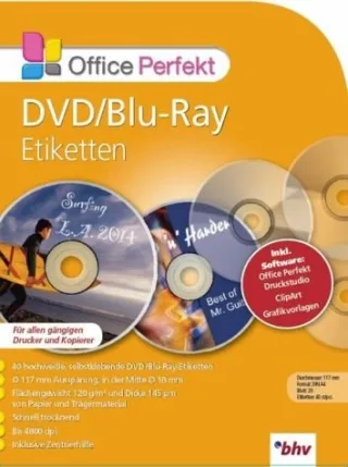Office Perfect - DVD / Blu-ray Etiketten