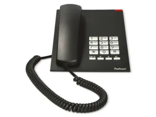 PROFOON Großtasten-Telefon TX-310, schwarz