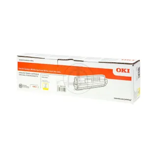 Original 46861305 OKI C8xx Toner yellow 10.000