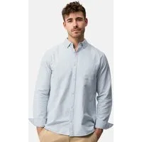 Indicode Langarmhemd Herren Kepner Herrenhemd Langarm mit Button-Down-Kragen und Brusttasche