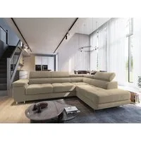 Masseno Ecksofa SELVA mit Schlaffunktion L-Form, Sofa mit Bettkasten
