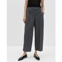 someday Stoffhose CISILIA DECODED in feiner Mélangeoptik Mid Rise, Cropped, Relaxed Fit