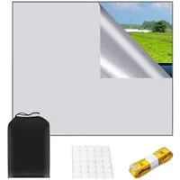 Verdunklungsrollo Ohne Bohren 420D Oxford, Fenster Verdunkelung, Tragbare Reise, Diwzbyn, Verdunkelungsrollo, 100% Verdunklungsstoff, Dachfenster Sonnenschutz