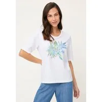 Olsen T-Shirt Shirt mit Placement-Print