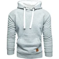 Amaci&Sons Kapuzenpullover LANSING Kapuzenpullover Herren Basic Kontrast Sweatjacke Pullover Hoodie Sweatshirt