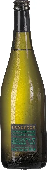 Sacchetto. Marca Vino Frizzante Prosecco DOC Jg.