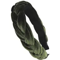 axy Haarreif Haarreif Samt Flechtoptik, Trachten geflochten Vintage Damen Haareifen Haarband