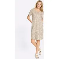 Sieh an! Etuikleid Jersey-Kleid Kurzarm
