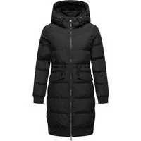 Ragwear Steppmantel Briosh Wasserdichter Damen Wintermantel mit Kapuze