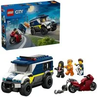 LEGO® Gefangenentransporter (60479), LEGO City Konstruktionsspielsteine, (198 St), Made in Europe