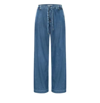 MAC - MAC JEANS - WENDY, Fluid tencel blau - Gr. - 32