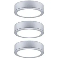 Paulmann Unterschrankleuchte Möbel Set Pukk 3x3,5W 210lm 12/230V 2700K Kunststoff/Schwarz, LED fest integriert, Warmweiß