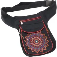 Guru-Shop Gürteltasche Stoff Sidebag & Hüfttasche Mandala, Goa..
