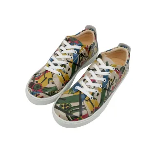 DOGO Sneaker "Sneaky Schnürsneaker Beauty In Chaos Damen Sneaker" Handgefertigt