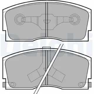Delphi Bremsbel?ge vorne Daihatsu Applause Charade