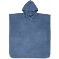 Wörner Badeponcho Badeponcho Uni, Baumwolle, Kapuze, maschinenwaschbar, trocknergeeignet