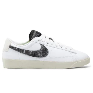 Nike Blazer Low Se Schnürung weiße Leder-Damen Trainer DA4934 100