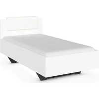 rauch Bett Einzelbett Komfortbett Schlafzimmer für kleine Räume MAIKA (Liegefläche: 100x200 cm, Bettseitenhöhe 47 cm), schwebende Optik mit abnehmbarer Polsterauflage MADE IN GERMANY