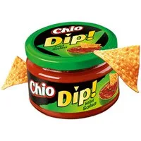 Chio Dip, Chio Dip Mild Salsa mit fruchtigen Paprika und Tomatenstücken 200ml