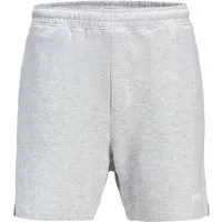 Jack & Jones Sweatshorts JPSTKARL Union Sweat Shorts LNG SN mit Schriftzug auf dem linken Bein