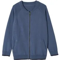 vertbaudet Strickjacke Jungen Strickjacke im College-Look