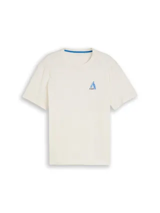 Tom Tailor - T-Shirt mit Stickerei gardenia white - Gr. - XXL