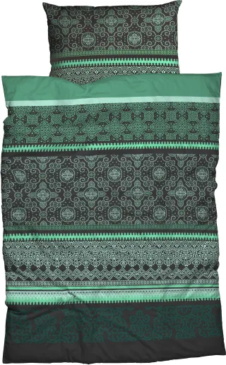 CASATEX Bettwäsche "Giuliana" 3 Stk. außergewöhnliches Design, intensive Farben