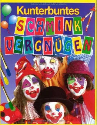 Kunterbuntes Schminkvergnügen