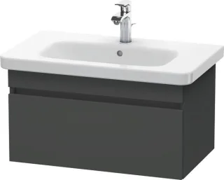 Duravit DuraStyle Waschtischunterbau wandhängend Graphit Matt 730x448x398 mm - DS638104949 DS638104949