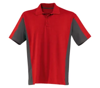 KÜBLER Polo mittelrot/anthrazit XS - 5019 6213-5597-XS