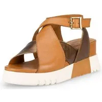 Felmini Wide Fit Sandalen Leder . Riemchensandalette