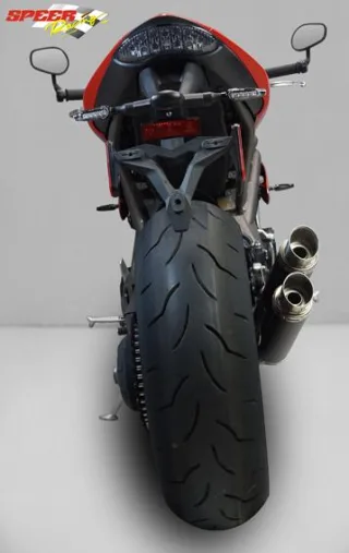 Sport Auspuff Bodis GPX2-S Black Triumph Speed Triple 1050 Bj. 2016-2017 EURO-4 ABE